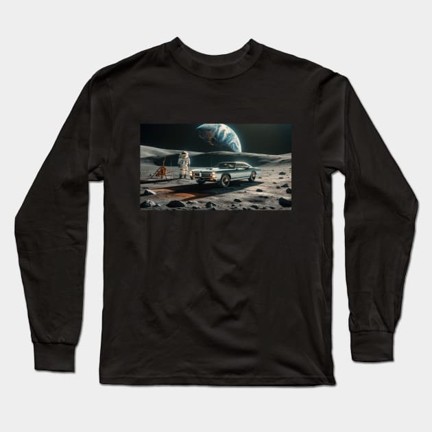 GTO Earthrise Long Sleeve T-Shirt by NebulaWave